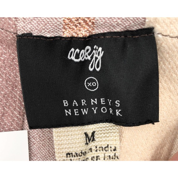 Ace & Jig X Barneys New York NEW Womens Size Medium Magdelena Dress Striped Midi - Picture 10 of 12